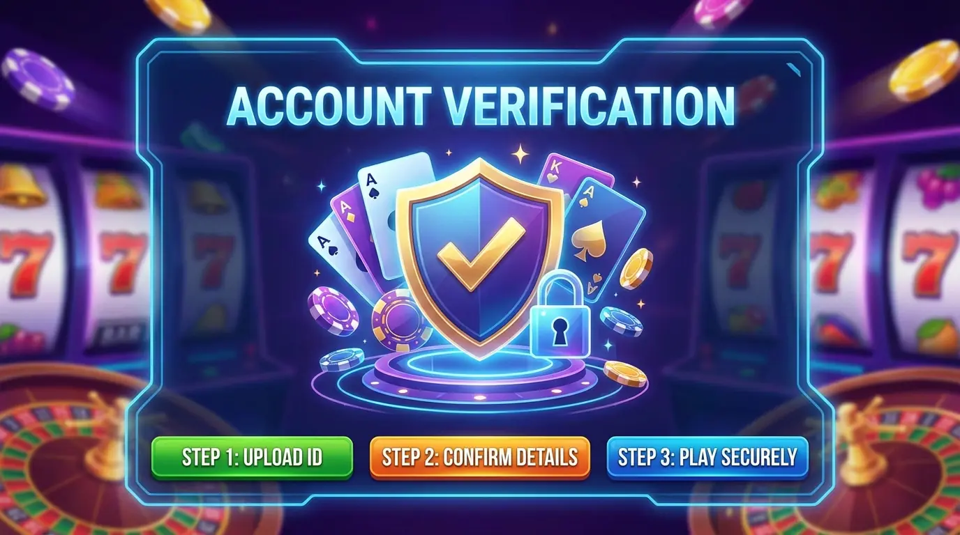 Verifiera konto hos 777 casino